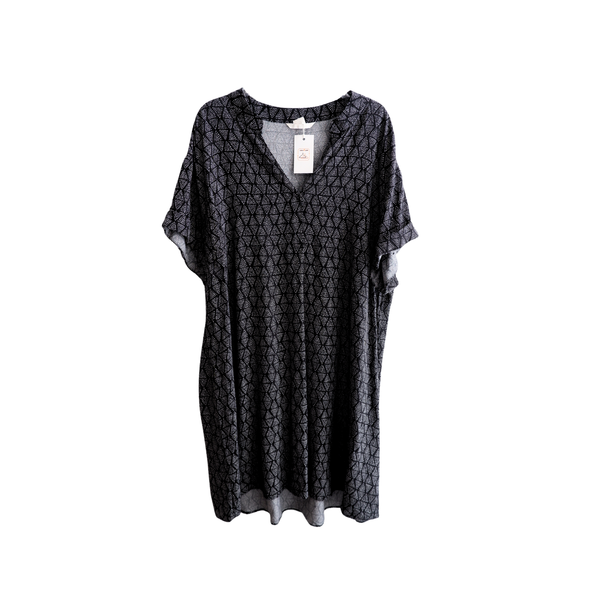 Zwart kleed/tuniek M 44