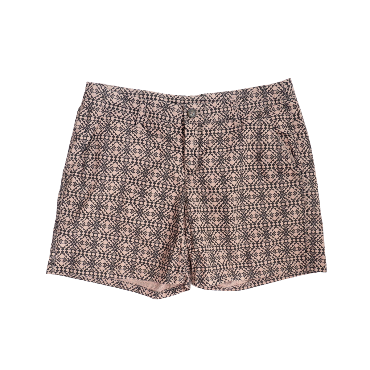 Bruinzwarte short 100% katoen