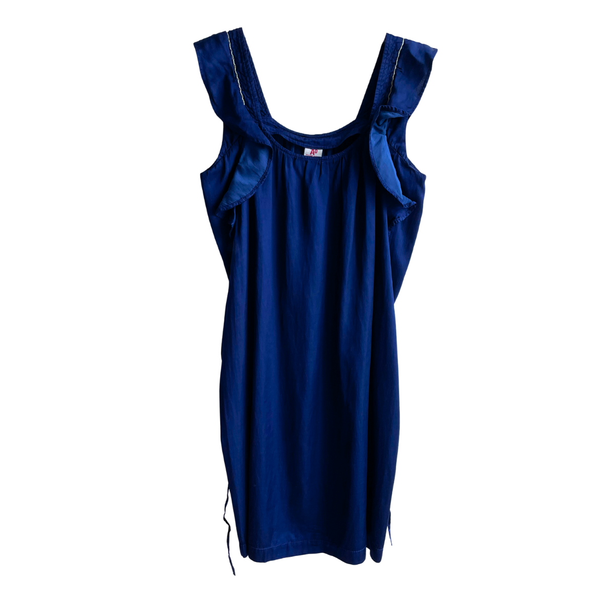 Blauwe zomerjurk