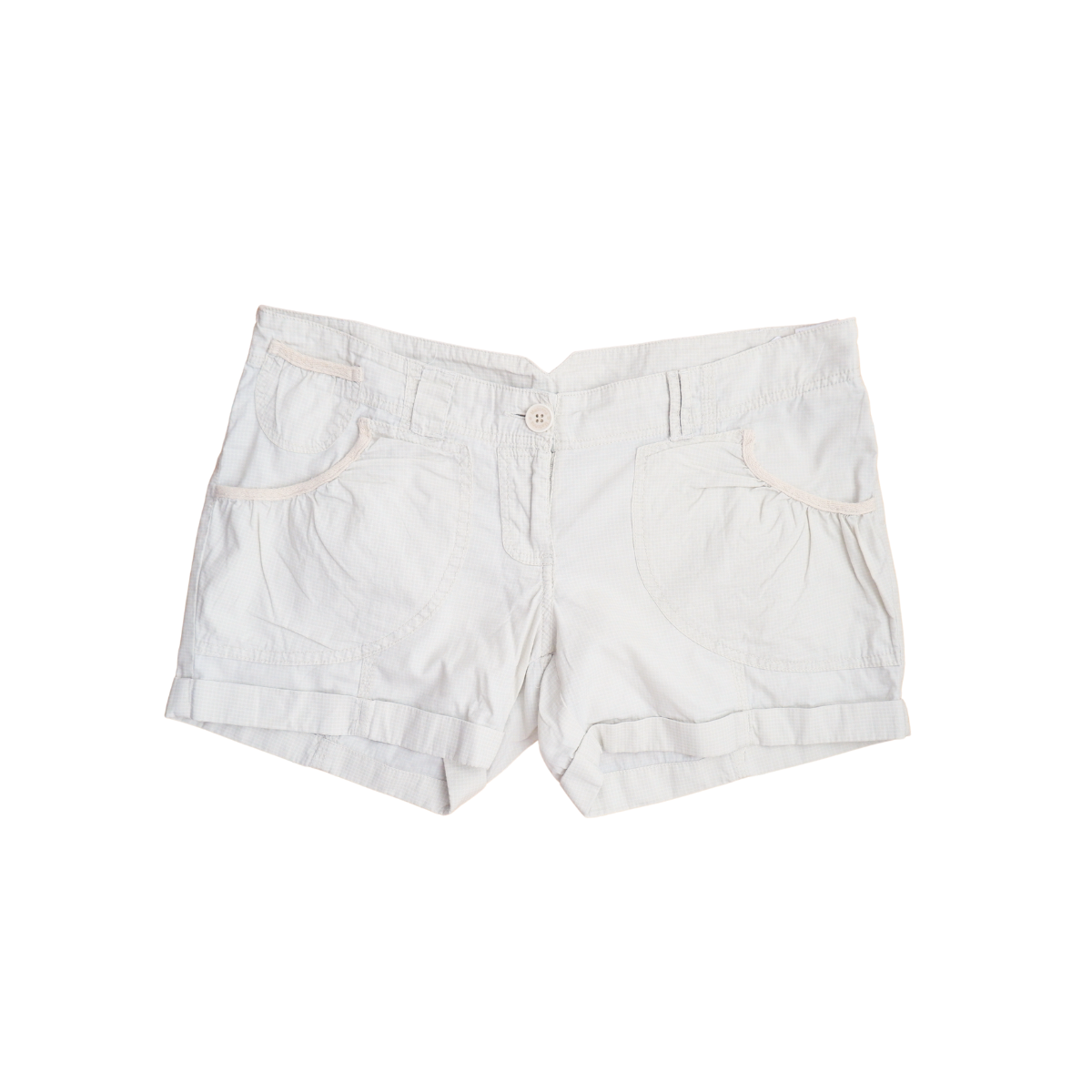 Gebroken witte short