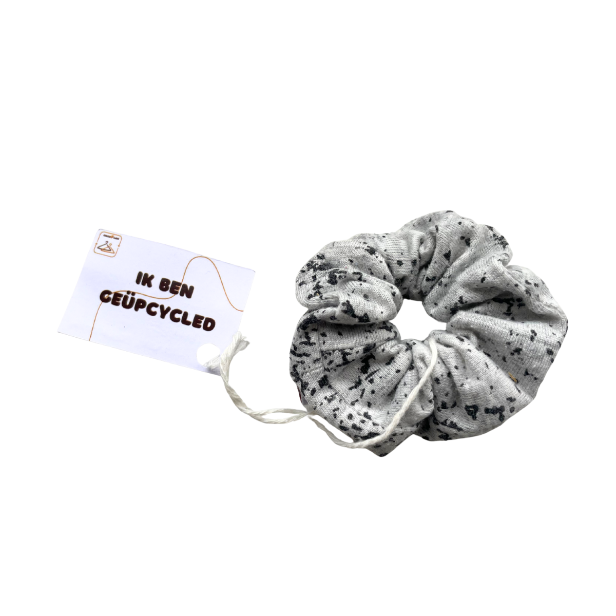 Scrunchie gespikkeld