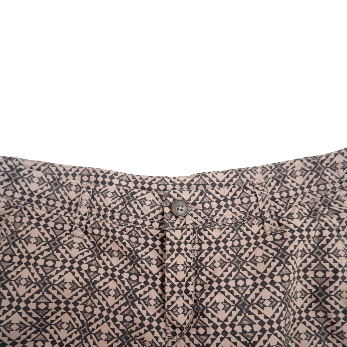 Bruinzwarte short 100% katoen