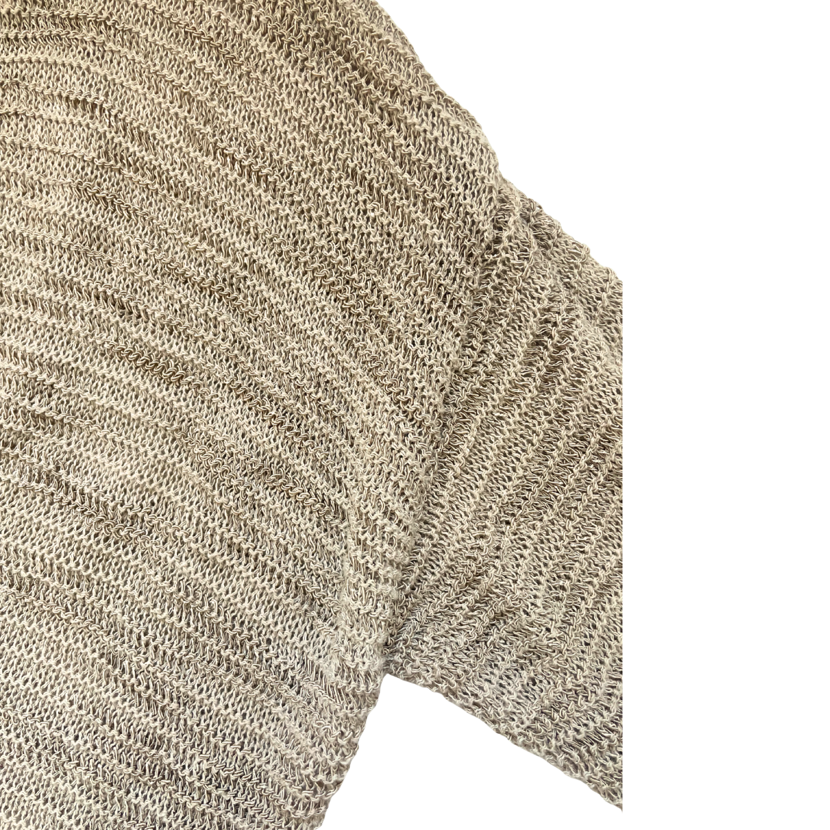 Beige gilet knopen
