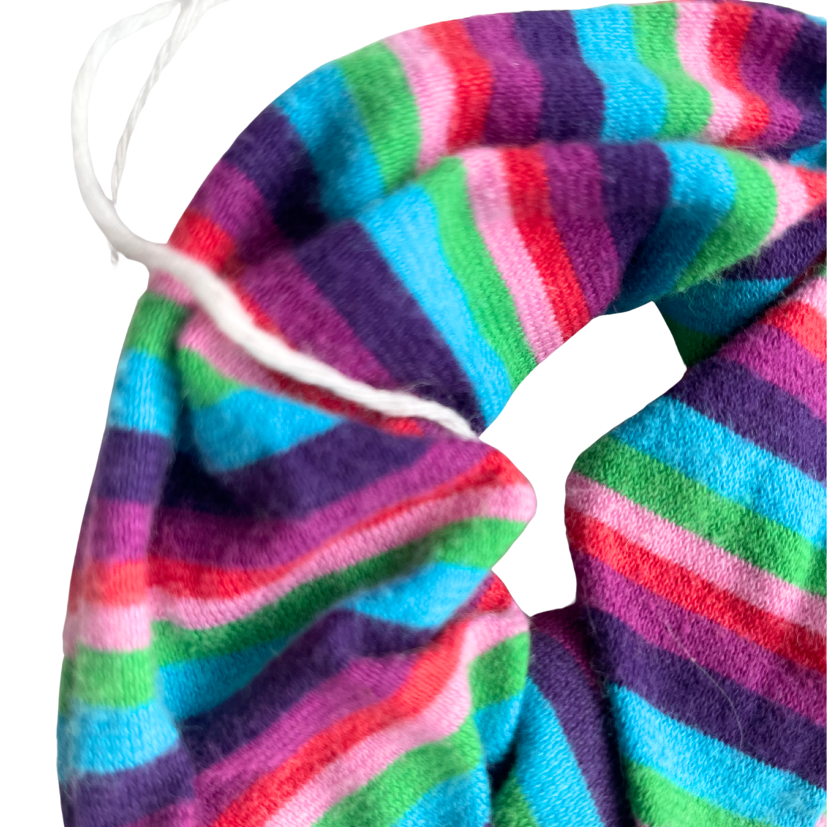Scrunchie gestreept