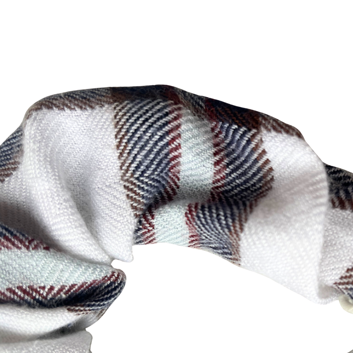 Scrunchie geruit