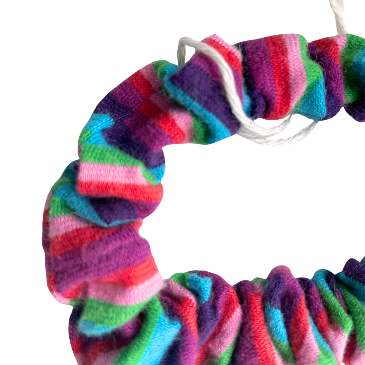 Scrunchie gestreept