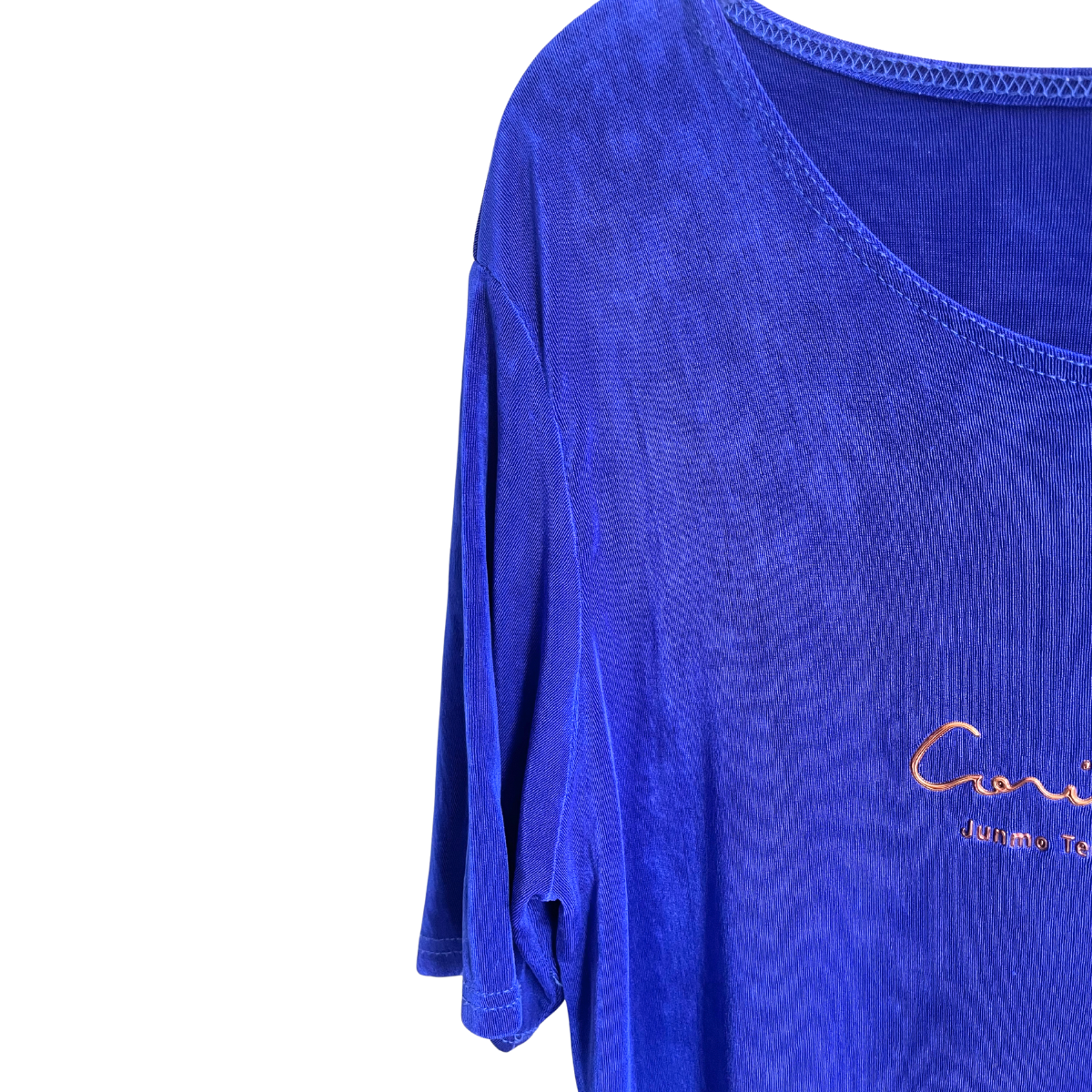 Blauwe shirt Corin Kelly