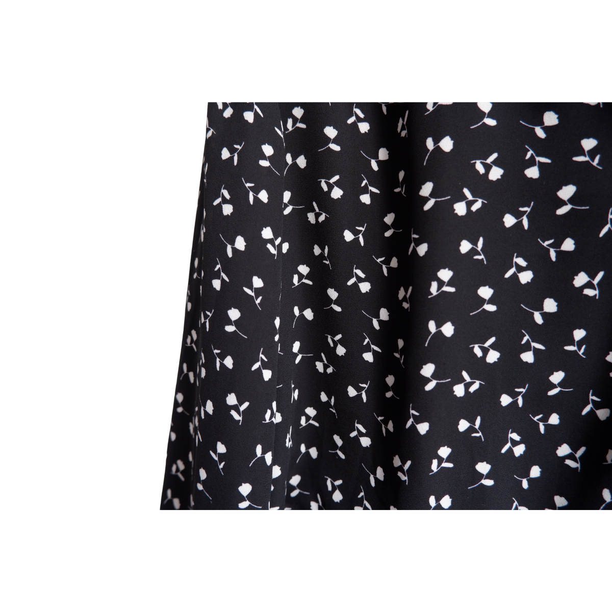 Zwarte losse jurk Selected Femme