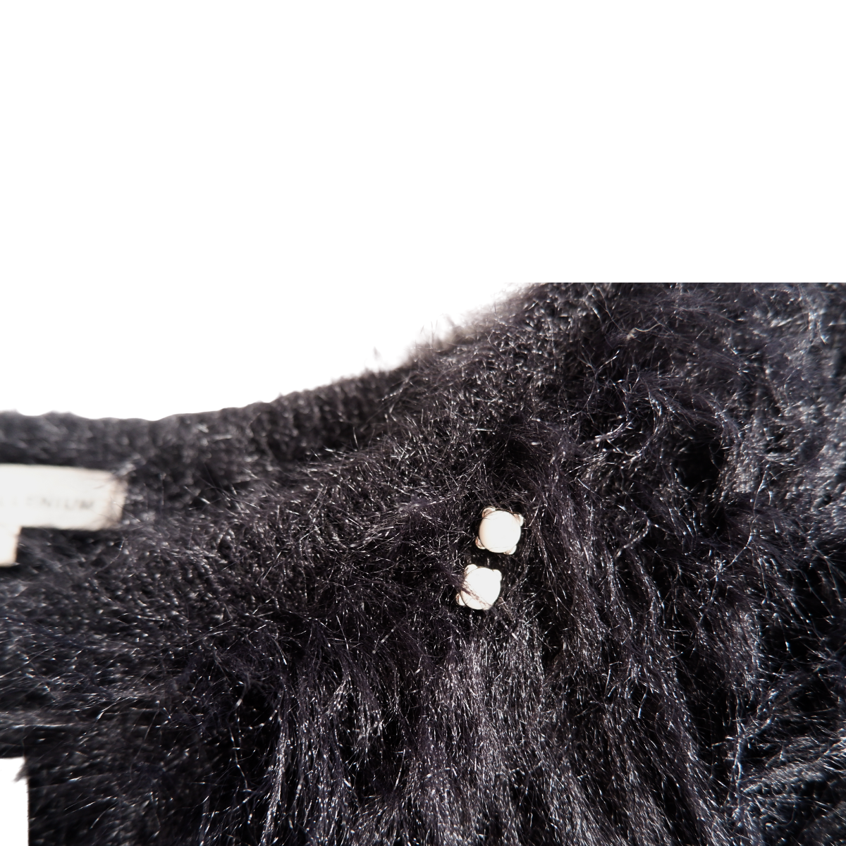 Zwarte zachte gilet