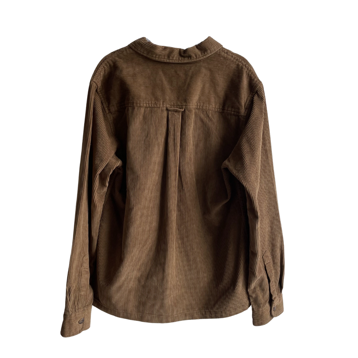 Bruin oversized hemd velours