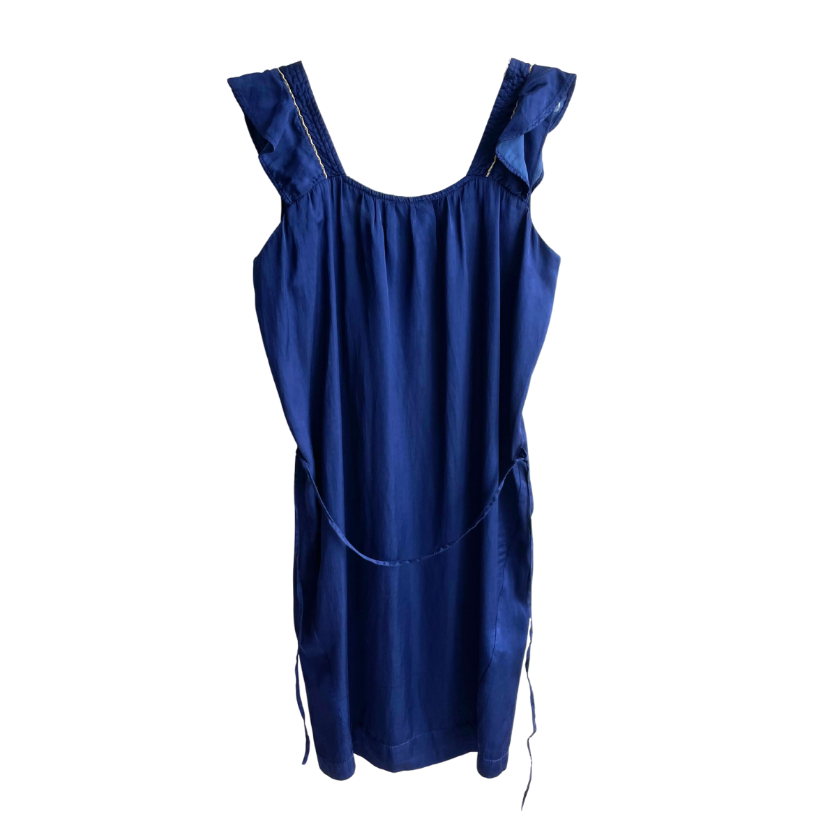 Blauwe zomerjurk