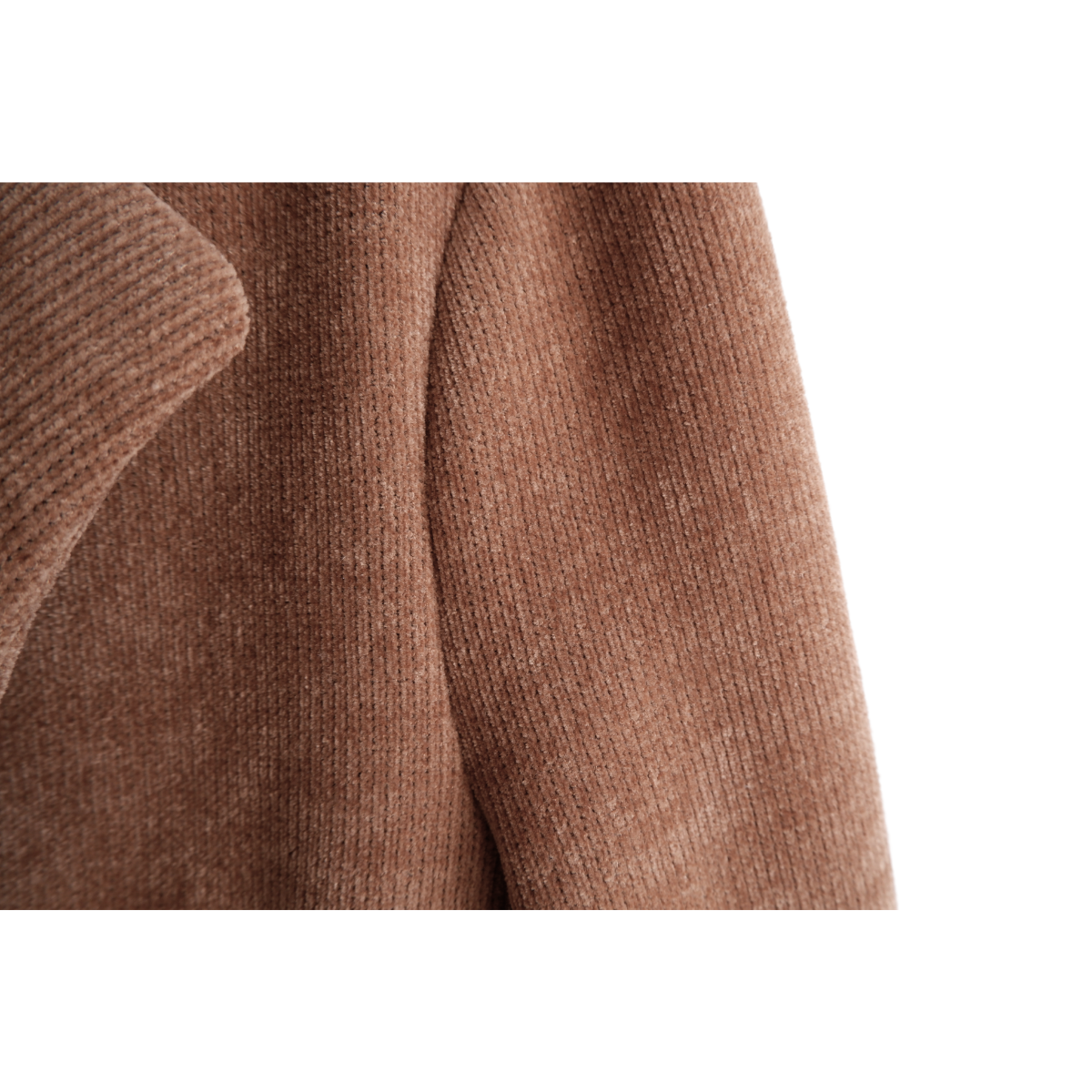 Bruine/beige zachte blazer