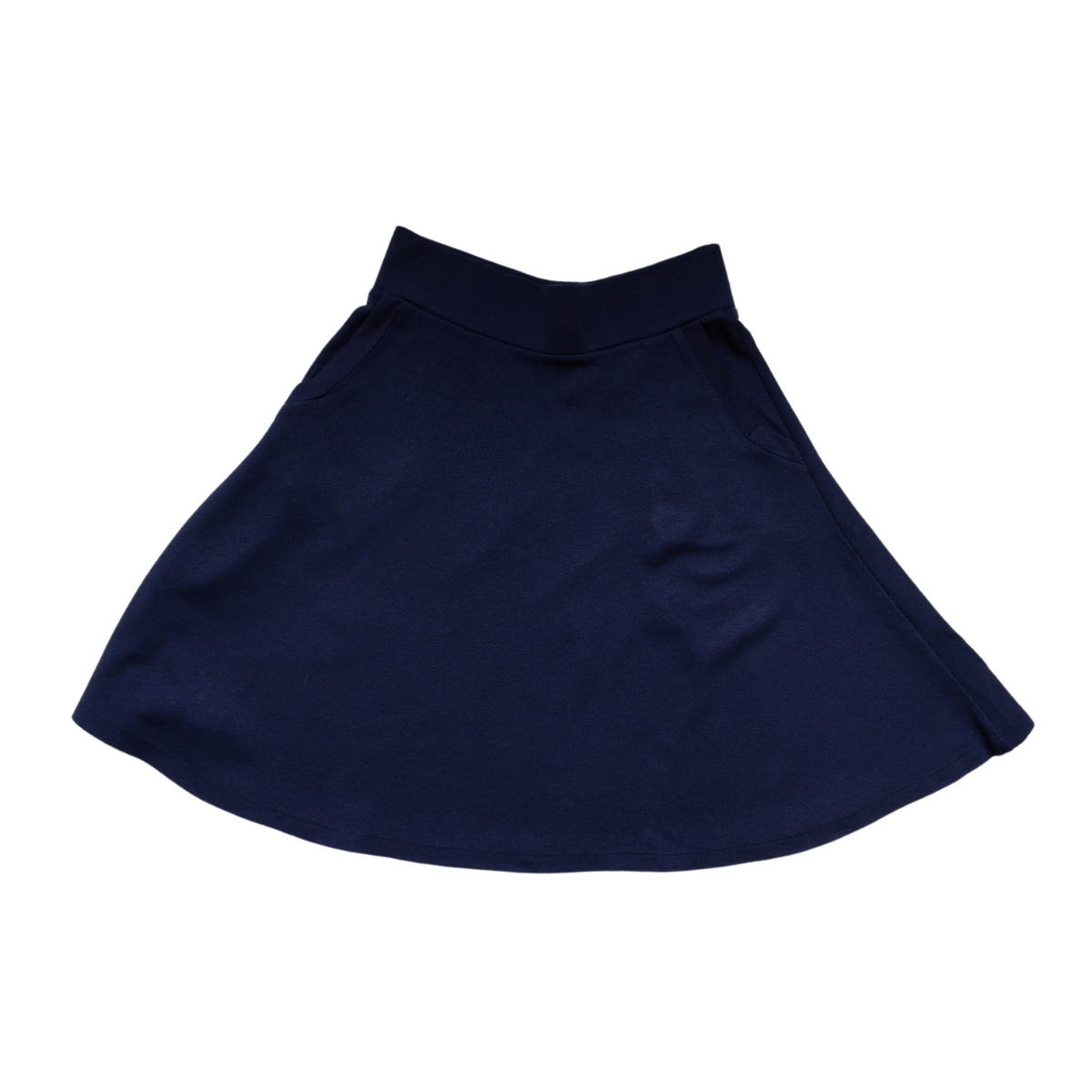Donkerblauwe zwierige rok