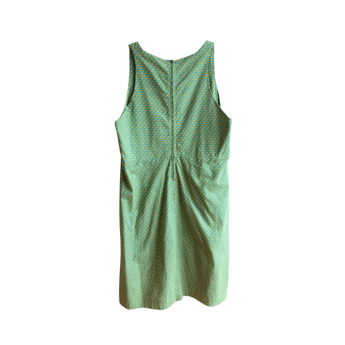 Groenblauwe zomerjurk