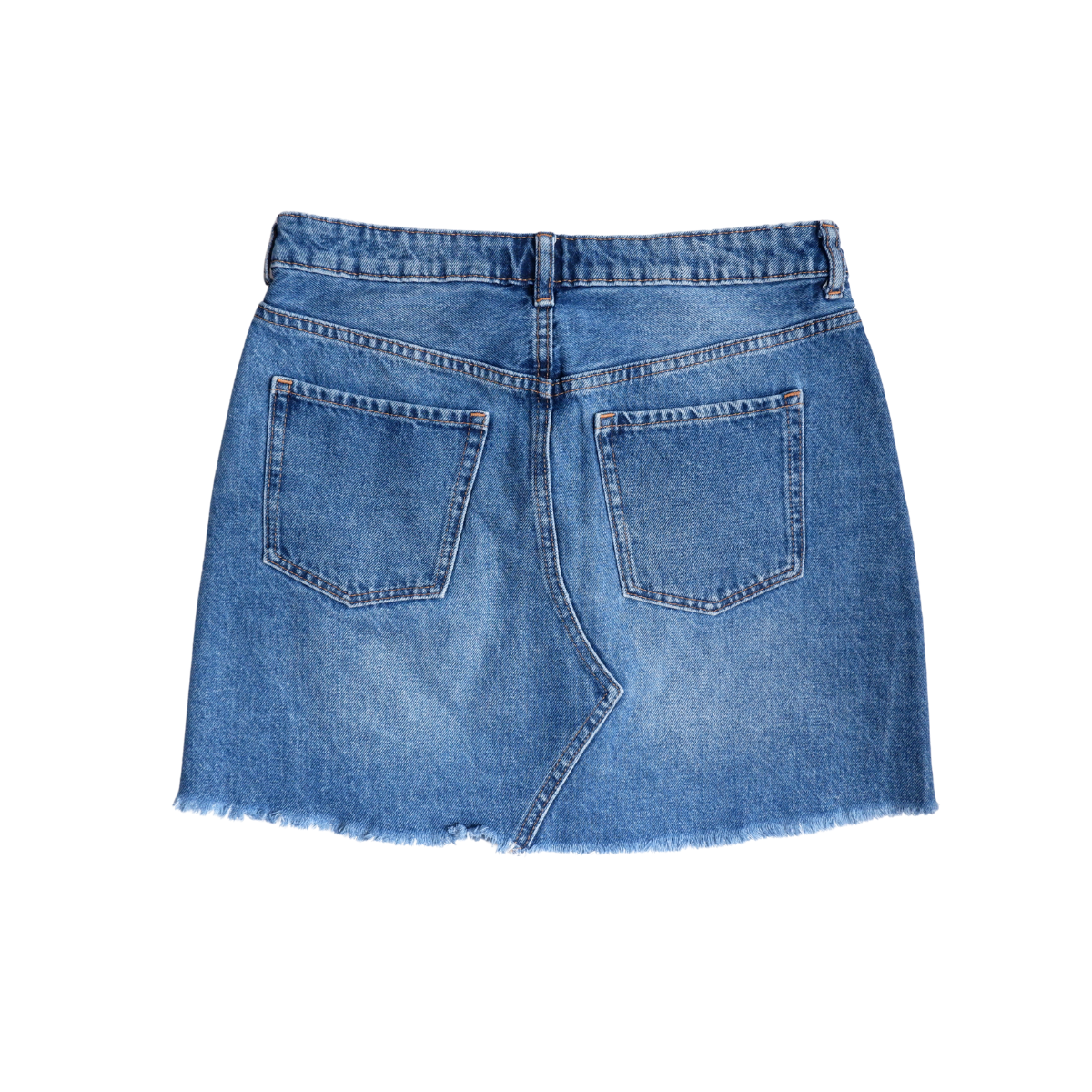 Bauwe jeans rok kort