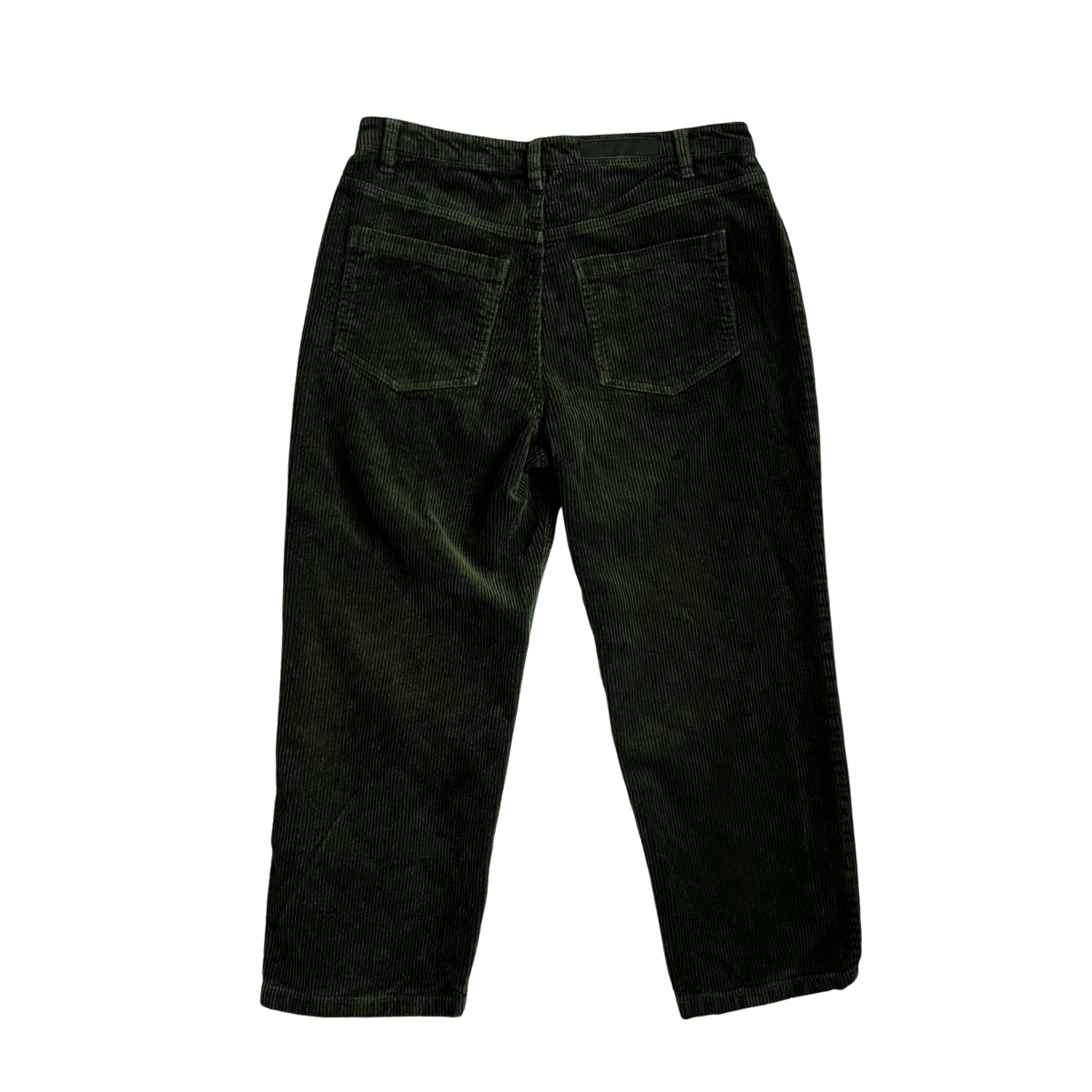 Groene ribfluwelen broek