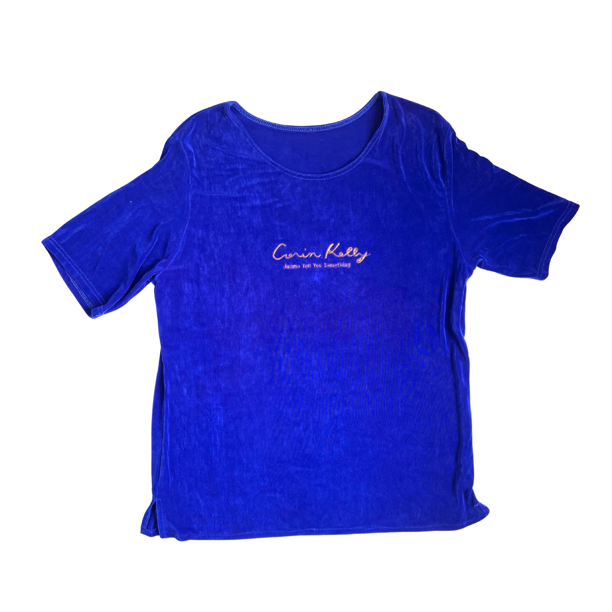 Blauwe shirt Corin Kelly