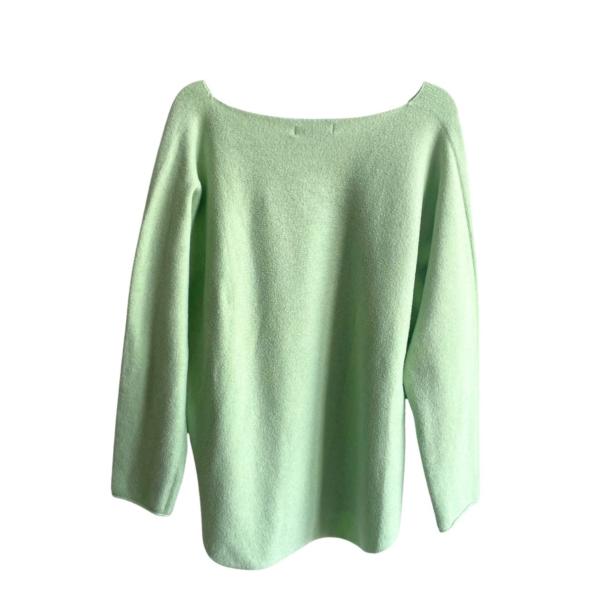 Mintgroene trui