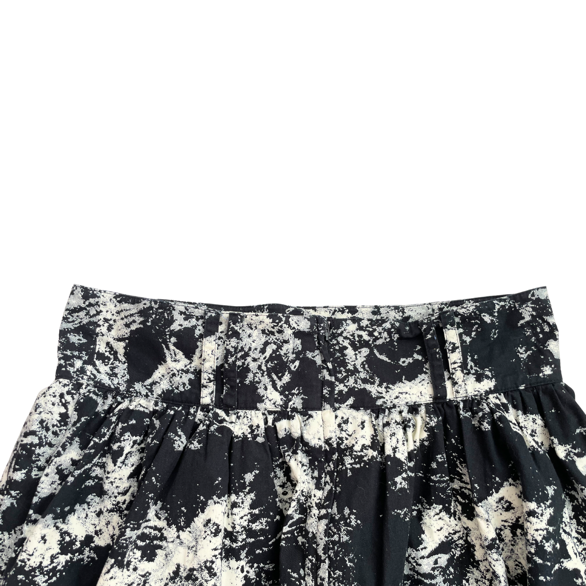 Zwart witte plooirok
