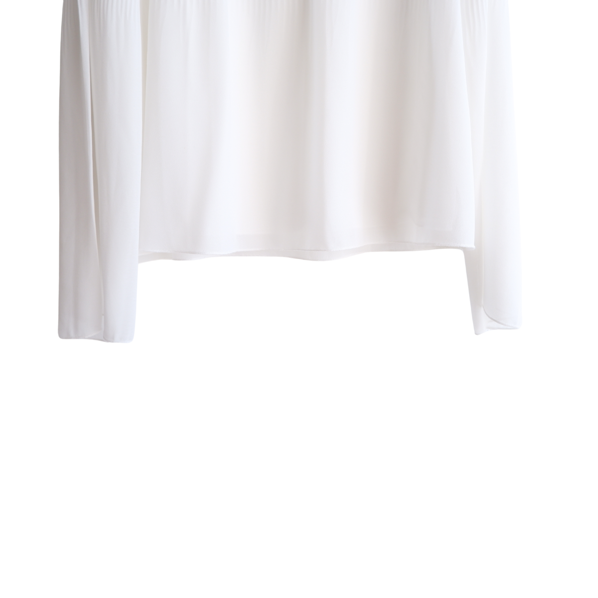 Witte blouse brede mouwen