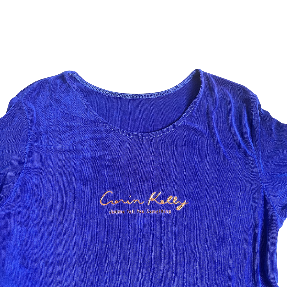 Blauwe shirt Corin Kelly