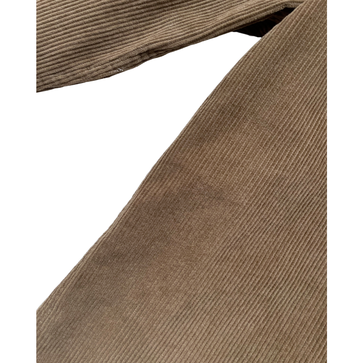 Bruin oversized hemd velours