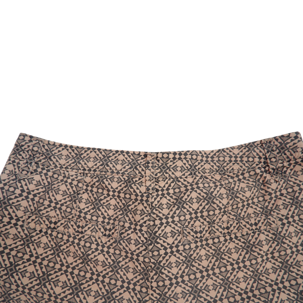 Bruinzwarte short 100% katoen