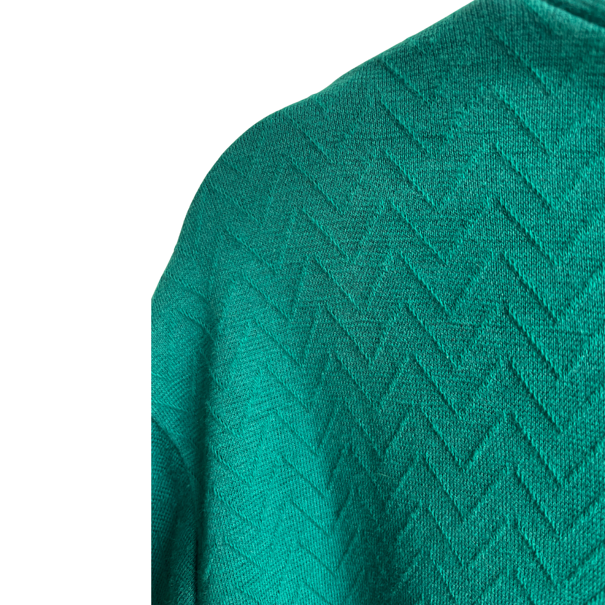 Groenblauwe jurk