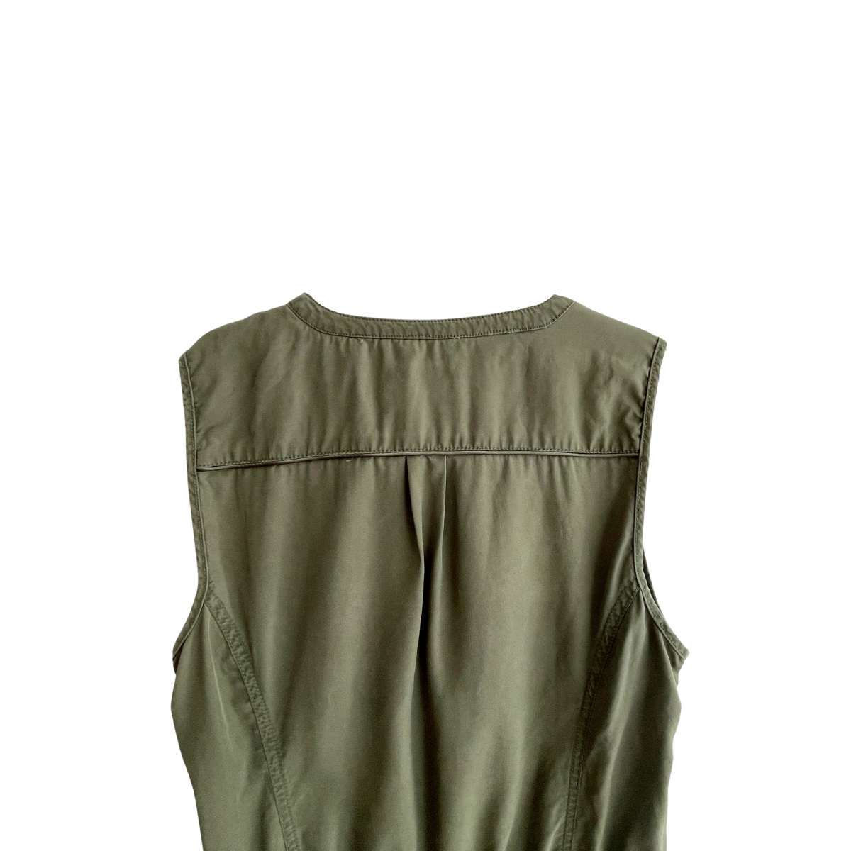Kakigroene jumpsuit