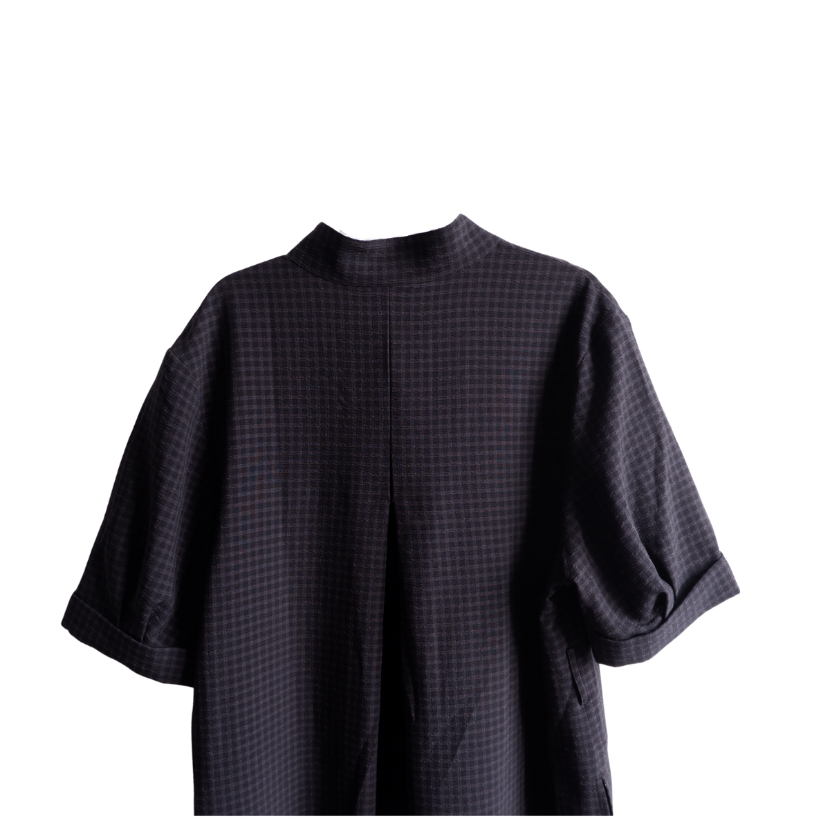 Zwart geruite jurk CKS