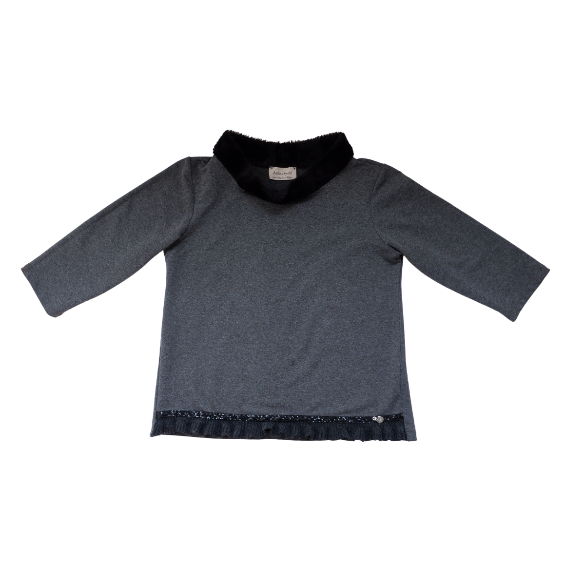 Grijze shirt met kraag