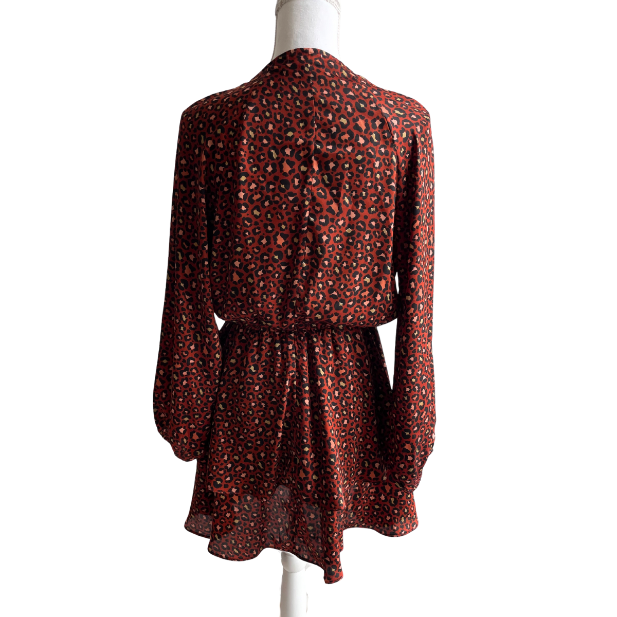 Rood luipaard kleedje
