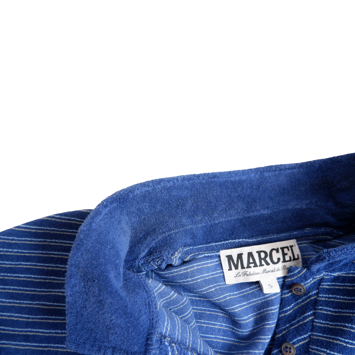 Blauw zomers 'sponzen' pakje