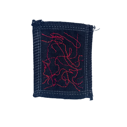 Patch wirwar rood