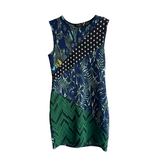 Blauwe jurk Desigual