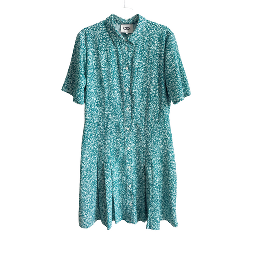 Groenblauwe zomerjurk CKS