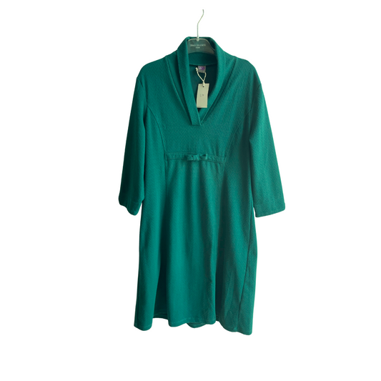 Groenblauwe jurk
