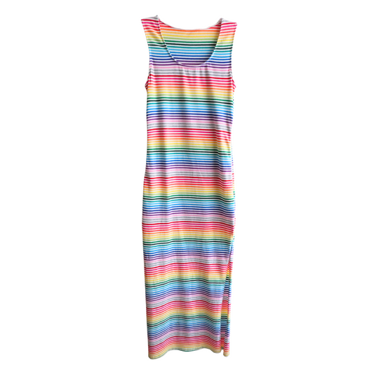 Regenboog gestreept kleed