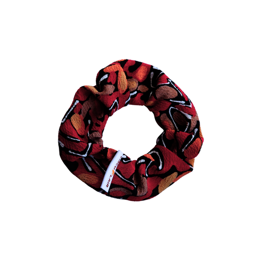 Scrunchie rood