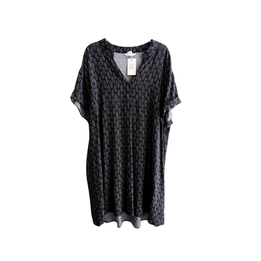 Zwart kleed/tuniek M 44