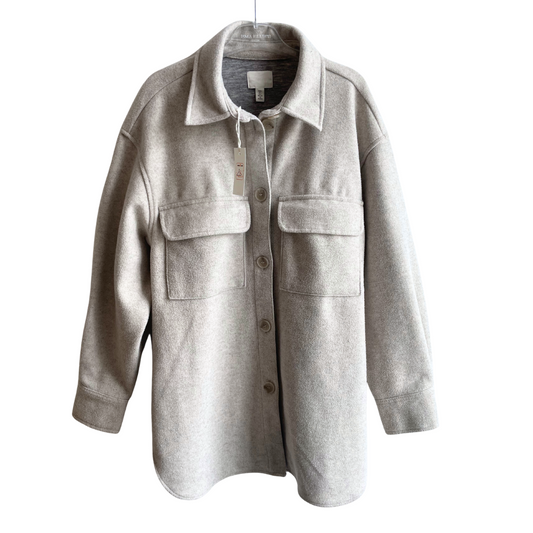 Grijze baggy vest
