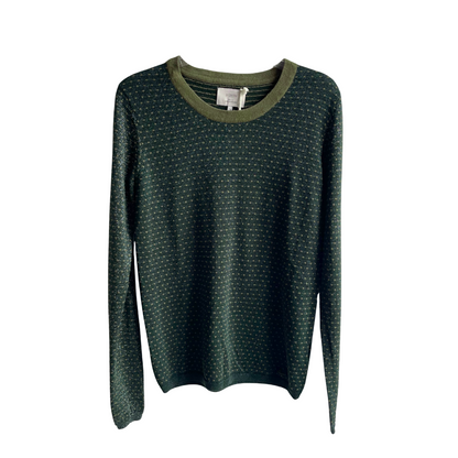 Groene glitter trui Nümph