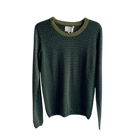Groene glitter trui Nümph