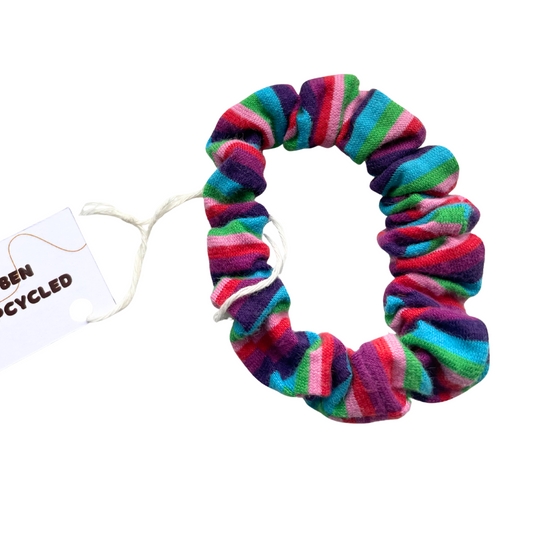 Scrunchie gestreept