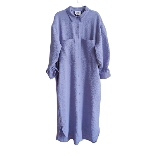 Lila/blauwe lange jurk CKS