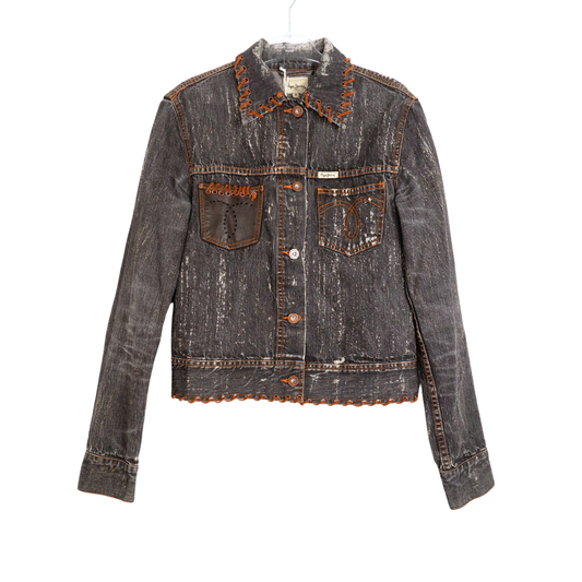 Grijze jeansvest Pepe Jeans