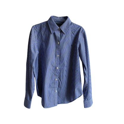 Blauw gestreept hemd Ralph Lauren