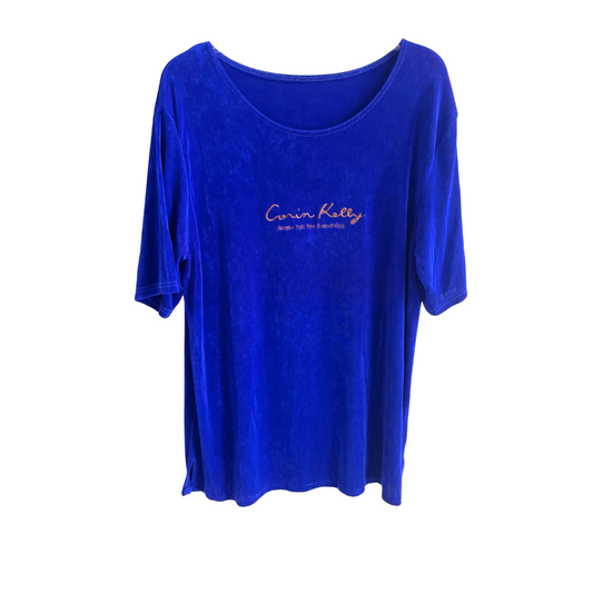 Blauwe shirt Corin Kelly