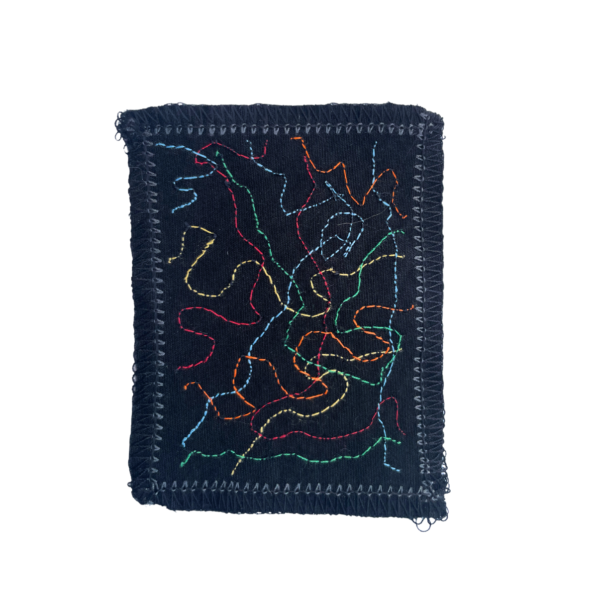 Patch wirwar regenboog