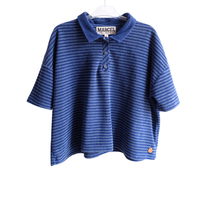Blauw zomers 'sponzen' pakje
